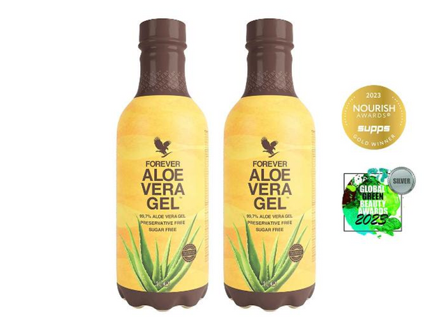 2x Forever Aloe Vera Gel Drink
