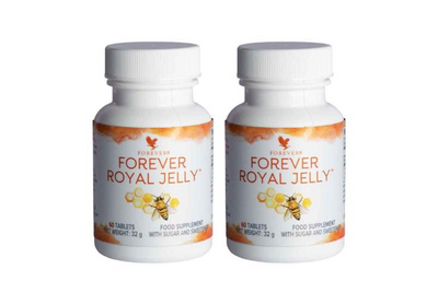 2x Forever Living Royal Jelly Food Supplements 60 Tablets