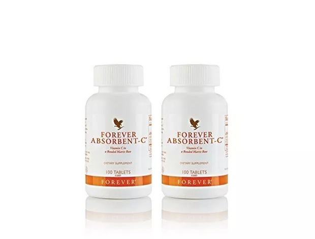 2x Forever Absorbent-C 100 tablets