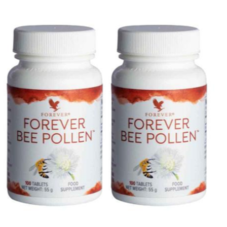 2x Forever Living Bee Pollen (100 Tablets each)