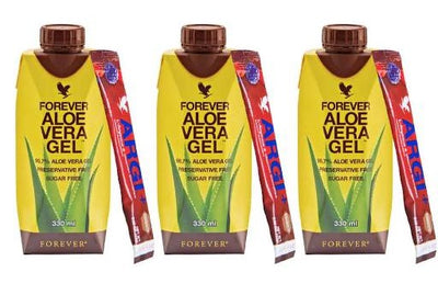 Forever Living Argi+ And Aloe Vera Mini Tripack