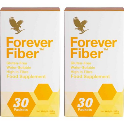 2x Forever Fiber, Gluten-Free, Water-Soluble, supplements