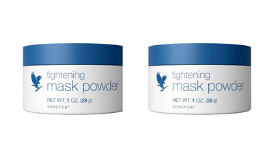 2x Forever Living Tightening Mask Powder for Natural Glow