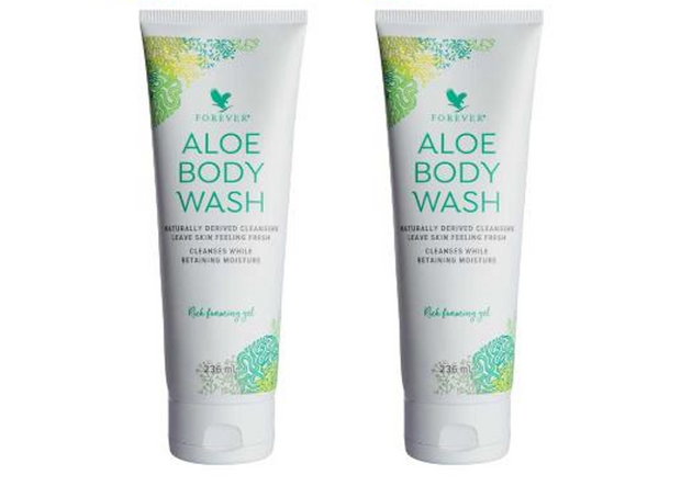 2x Forever Aloe Body Wash 236ml