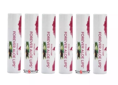 6x Forever Aloe Vera Lips - Balm Sticks