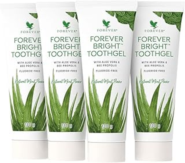4x Forever Aloe Vera Bright Toothgel