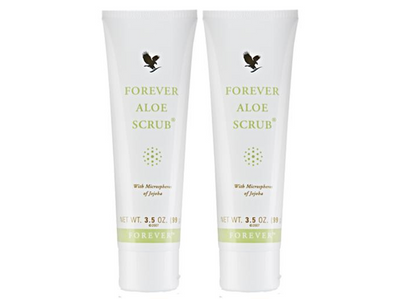 2x Forever Aloe Vera Scrub