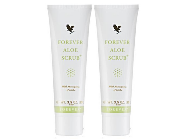 2x Forever Aloe Vera Scrub
