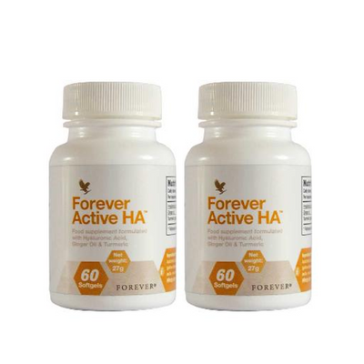 2x Forever Living Active HA - 60 Softgels