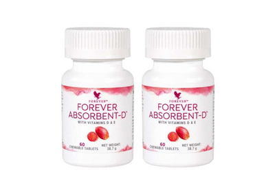 2x Vitamin D - FOREVER ABSORBENT