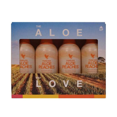 Forever Aloe Peaches 4 Pack