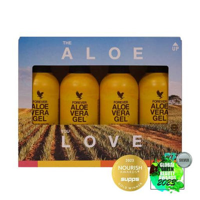Forever Aloe Vera Gel pack of 4