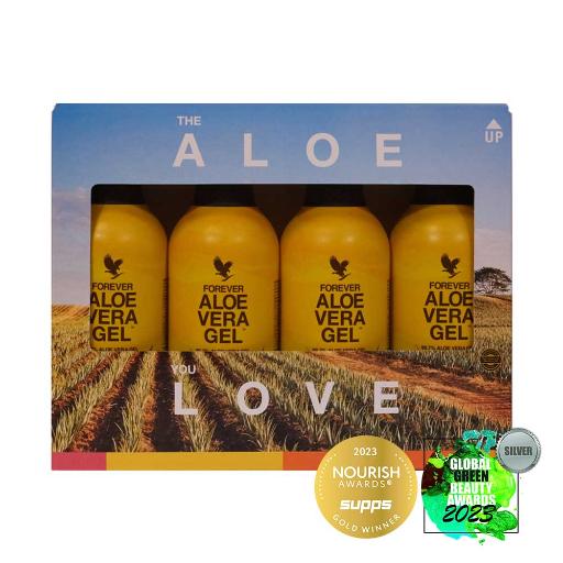 Forever Aloe Vera Gel pack of 4